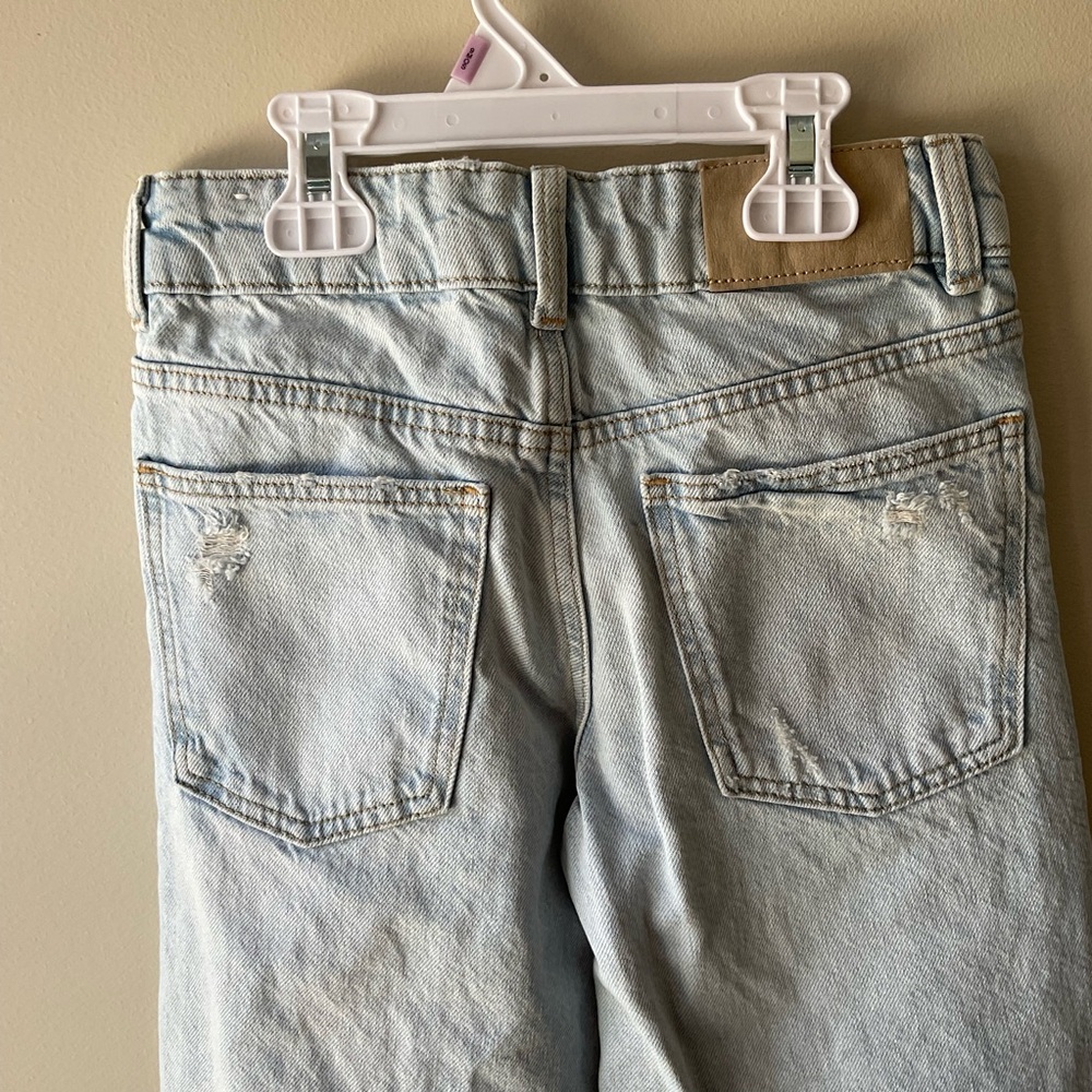 Zara Ripped Wide Leg Jeans - Picture 5 of 8